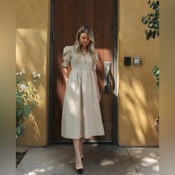 Sofie the Label Ines cotton midi dress NWT - Picture 2 of 11